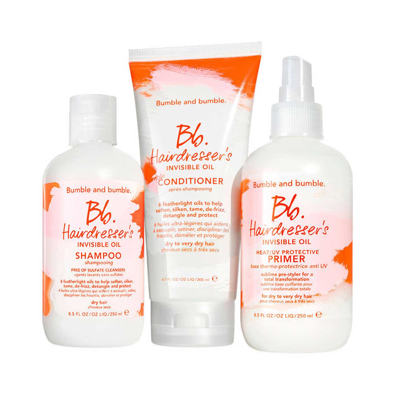 HAIRDRESSER'S INVISIBLE OIL HOLIDAY SET (SET DE TRATAMIENTO ANTI-FRIZZ)